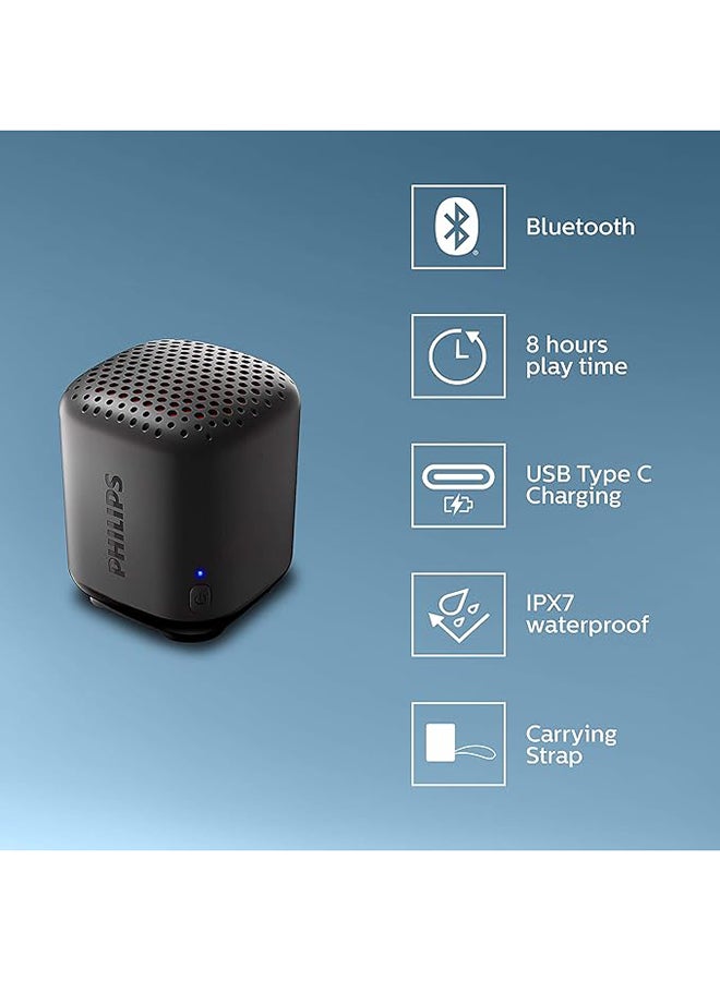 Philips Renewed - Audio TAS1505 Portable Wireless Bluetooth Speaker - Black - Image 5