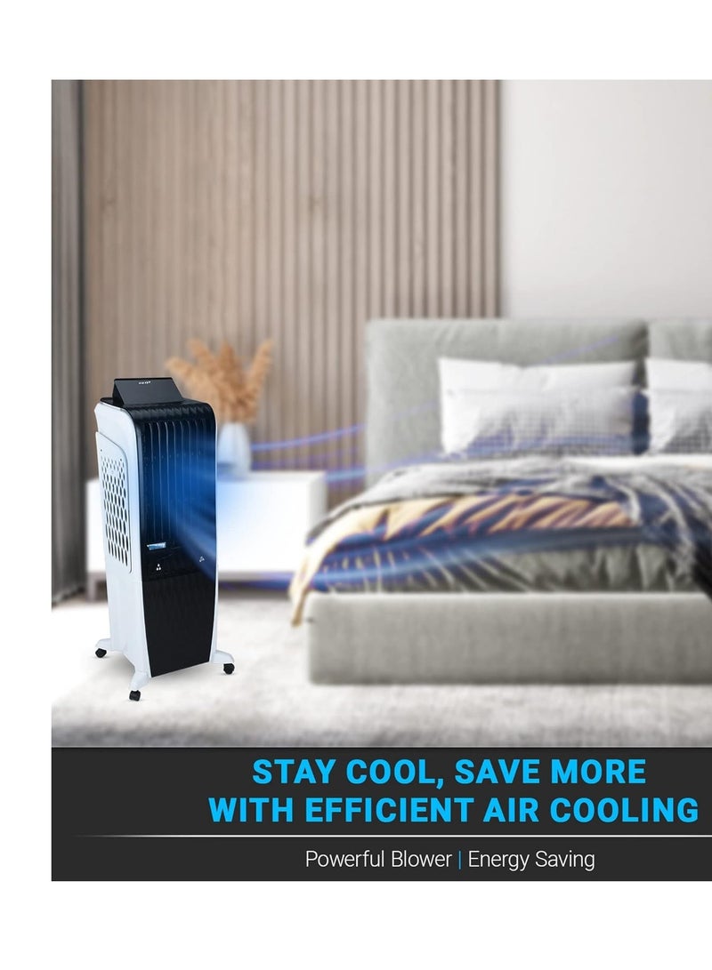 SYMPHONY Portable Tower Air Cooler For Home, Office with 3-Side Honeycomb Pads, Pop-Up Touchscreen, i-Pure Technology and Low Power Consumption, 1-year Warranty 30 L Diet 3D 30i White/Black - Image 4