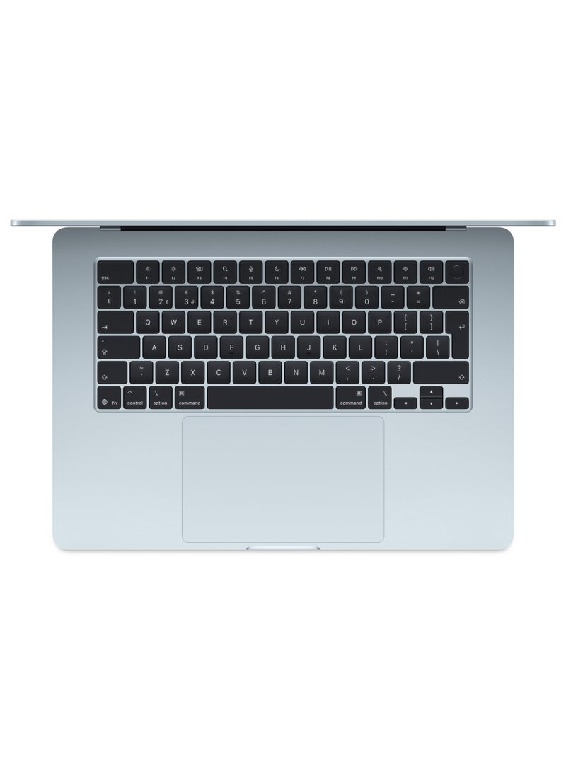 Apple MacBook Air 15-Inch Display, M4 chip with 10-core CPU and 10-core GPU Processor/32GB RAM/512GB SSD/MacOS English Sky Blue - Image 2