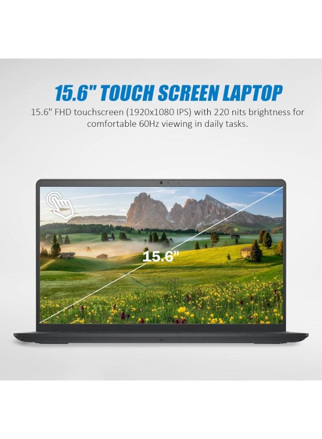 DELL (Upgraded Version) Inspiron Laptop With 15.6 Inch Full HD (1920x1080) Touchscreen Display, Core i5-1334U Processor/8GB DDR4 RAM/512GB SSD/Windows 11 Pro/ English Black - Image 3