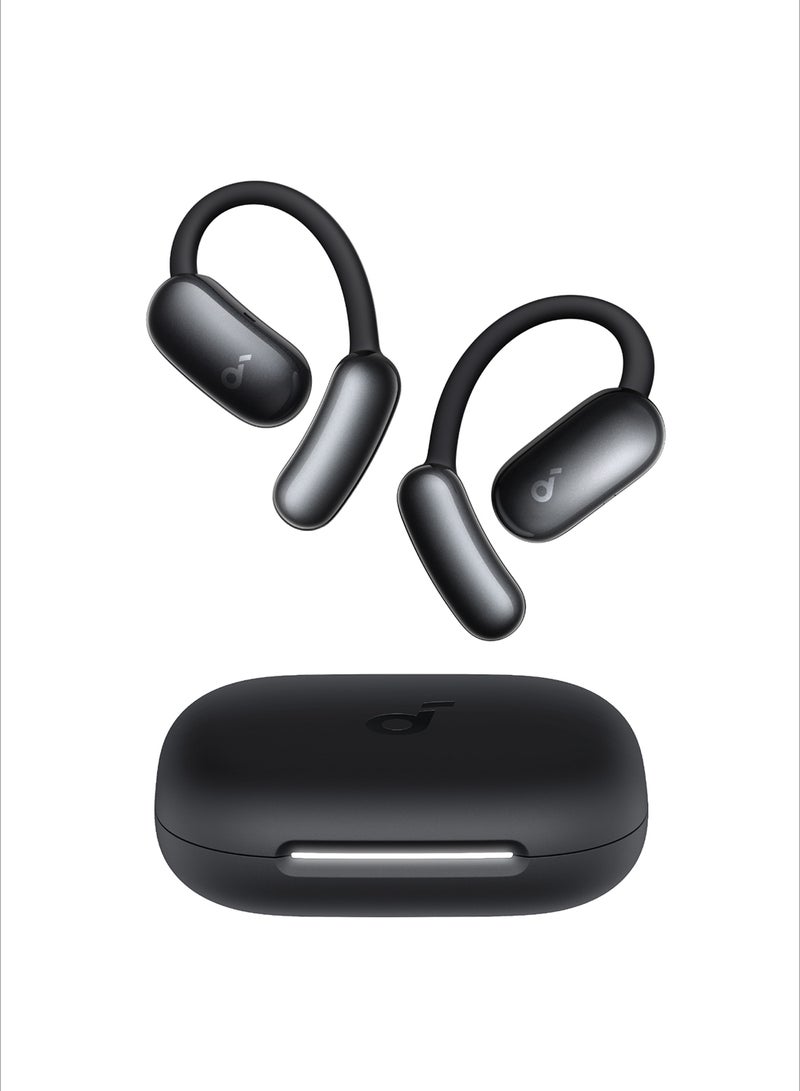 ساوند كور سماعات أذن مفتوحة AeroFit 2 AI Assistant من Anker، تصميم مريح بدون ضغط، صوت جهير أغنى بمقدار 2x، سماعات أذن للترجمة الفورية، دقة عالية، 35 ساعة من وقت التشغيل، IP55 - Image 1