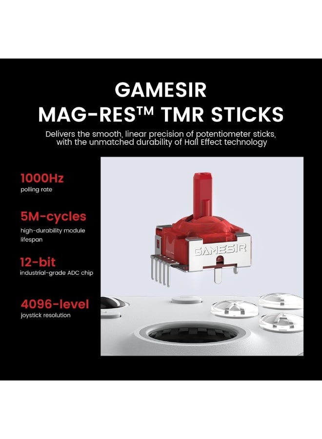 GameSir G7 Pro Controller – Wired for Xbox Series X|S & Xbox One, Wireless for PC & Android, with TMR Sticks, Hall Effect Triggers, 1000Hz Polling Rate, 3.5mm Audio Jack & Charging Dock (Tri-Mode) - Image 4