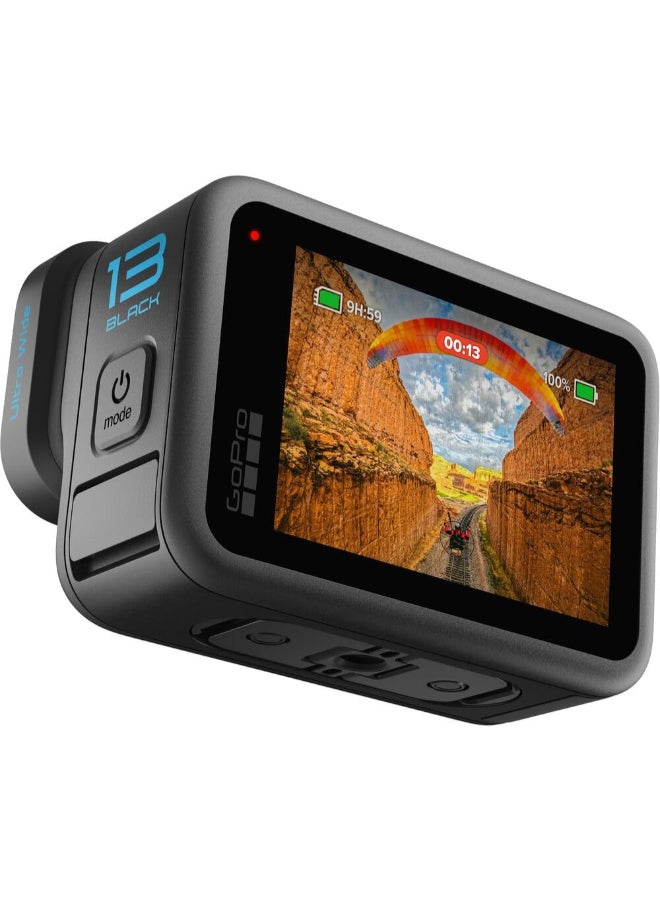 GoPro HERO13 Black Ultra Wide Edition - Waterproof Action Camera with 5.3K60 Video, 27MP Photo, Boosted 177-degree FOV + Compatability with HB-Series Lenses - with Official GoPro UAE Warranty - Image 5