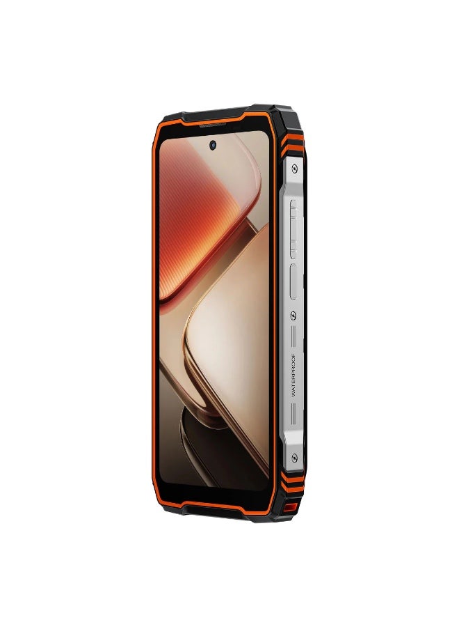 Blackview XPLORE 1 6.78" 120Hz Main & 2.01" Secondary Display 16+512GB 20000mAh 170LM Flashlight 5G AI Rugged Phone - Orange - Image 4