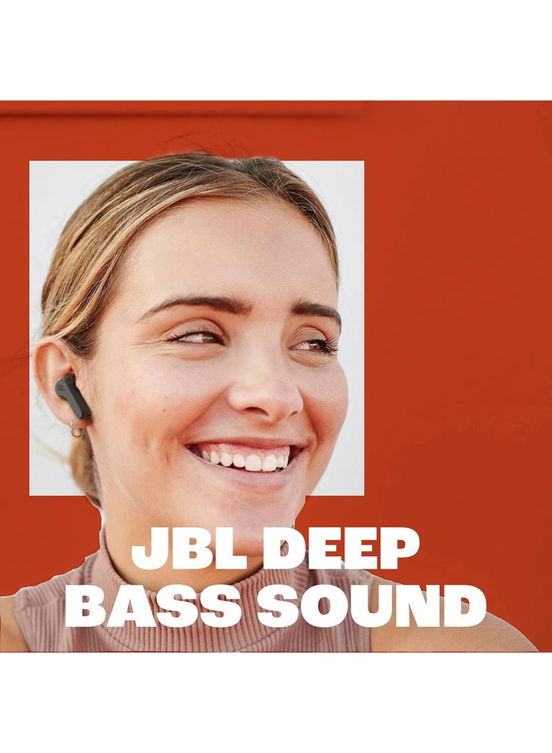 جي بي إل سماعات JBL Vibe Beam اللاسلكية داخل الأذن (TWS) مع ميكروفون، تطبيق لتخصيص توازن الصوت الإضافي، 32 ساعة من عمر البطارية وشحن سريع، مقاومة للماء والغبار IP54، وعي محيطي وتحدث مباشر - Image 5