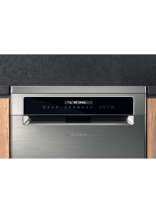 Ariston Freestanding Dishwasher, 15 Persons, Grey - LFP 5P31 WLT X LFP 5P31 WLT X grey - Image 4