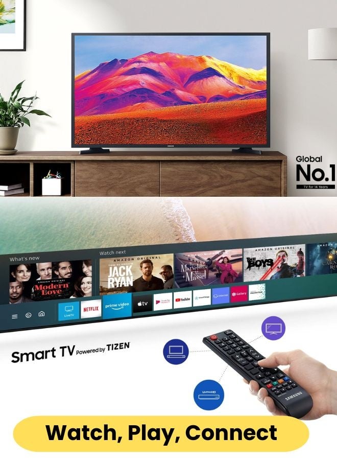 Samsung Bundle Of 43-Inch Full HD Smart TV with Powerful 2.1-Channel Soundbar – Built-in Apps, HDR, Dolby Audio, Screen Mirroring & Immersive Surround Experience 43T5300+SOUNDBAR Black - Image 3