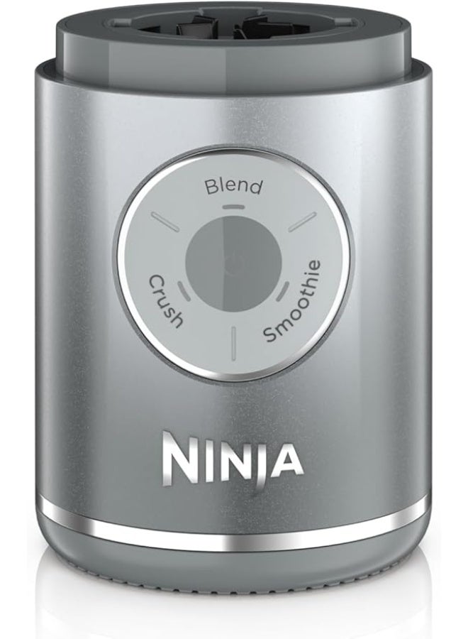 Ninja Blast Max, Portable & Personal Blender + Twist & Go, Smoothie, Blend, Ice Crush, 3 Programs, Cordless, 650ML Capacity removable Vessel, Dishwasher Safe, Leakproof, Platinum Silver 650 ml 1 W BC251SLANZ silver - Image 3