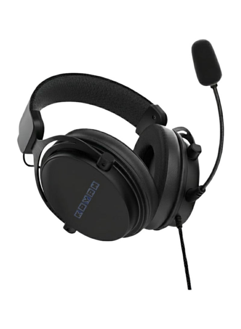 كايان سماعة ألعاب نوفا 7.1 مع صوت محيطي وميكروفون مانع للضوضاء، وسادات أذن من رغوة الذاكرة، وإضاءة LED – سماعات رأس سلكية فوق الأذن للكمبيوتر/بلاي ستيشن 4/بلاي ستيشن 5/إكس بوكس - Image 5