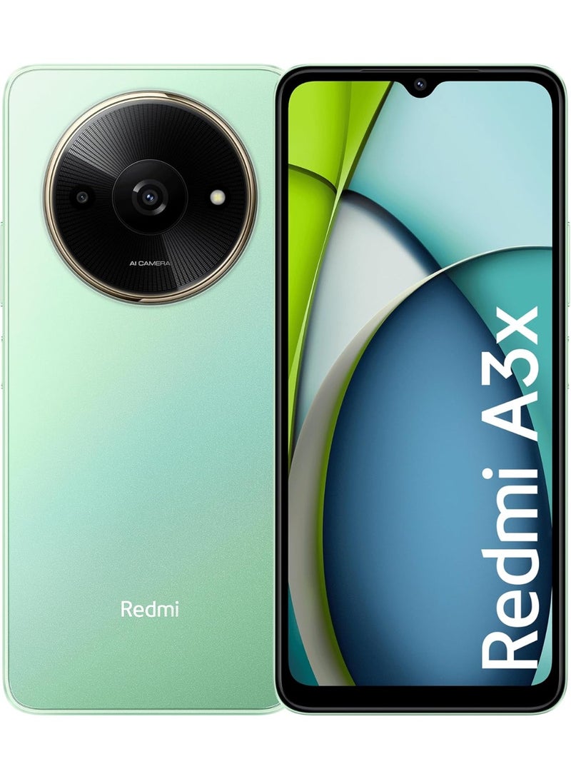 Xiaomi Redmi A3X 4G 3GB RAM 64GB ROM Aurora Green - International Version - Image 1