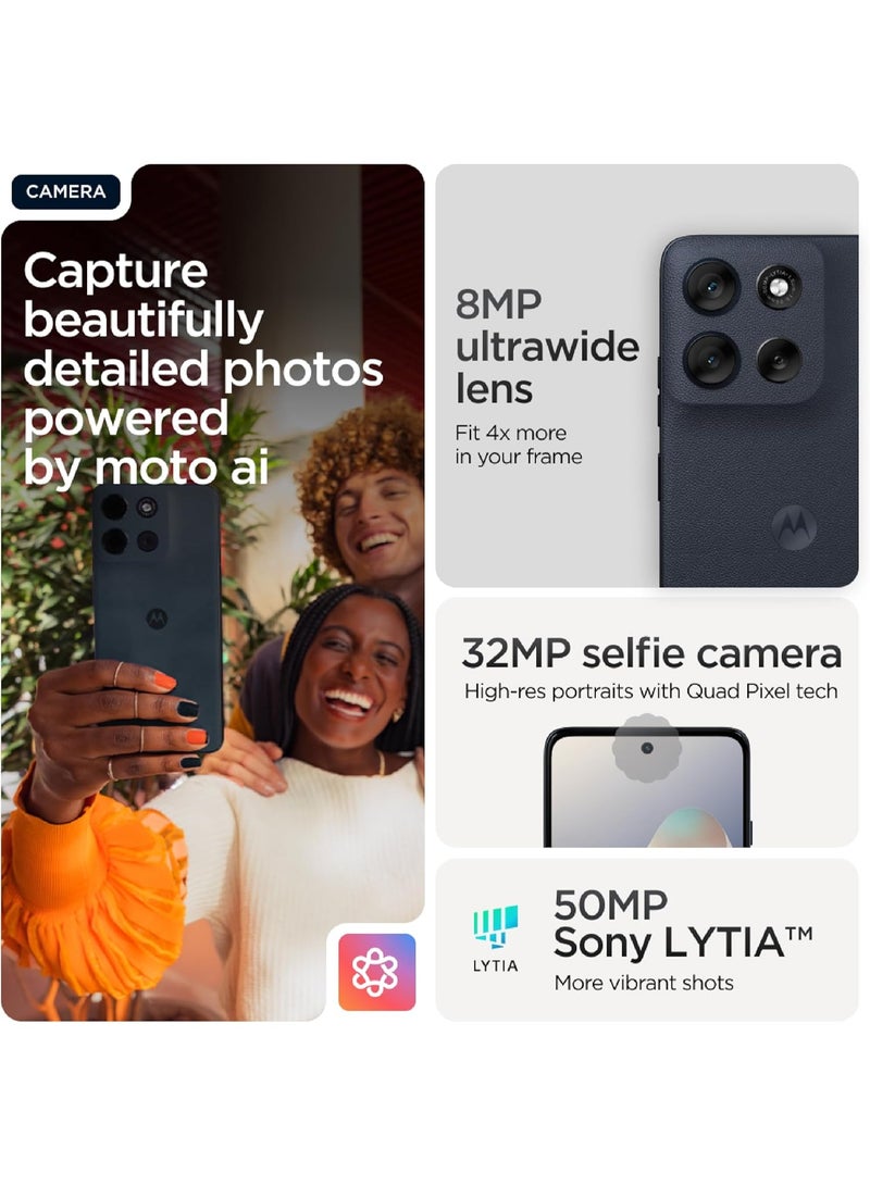 Motorola Moto G56 5G 12GB RAM 256GB ROM Pantone Black Oyster - International Version - Image 3