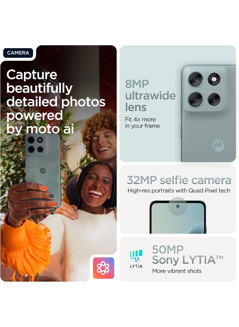 Motorola Moto G56 5G 12GB RAM 256GB ROM Pantone Gray mist - International Version - Image 3