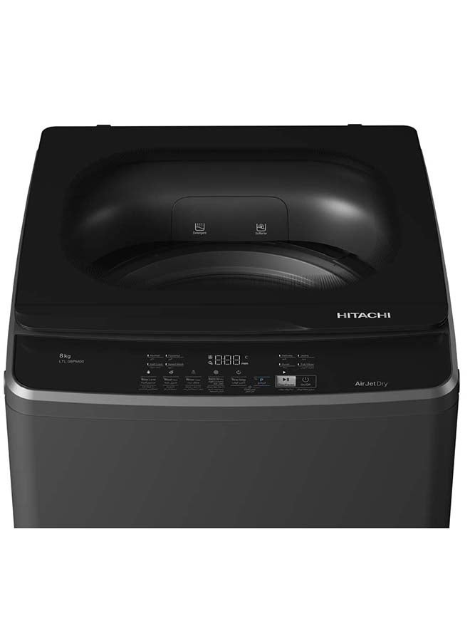هيتاشي 8kg Top Load Washing Machine 8 kg LTL08PM00GG grey - Image 5