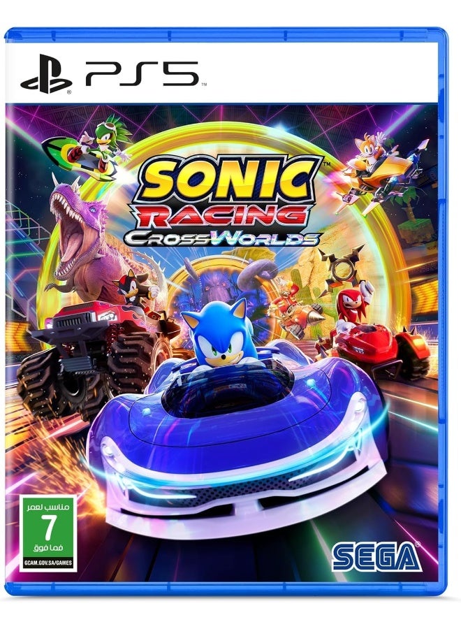 Sega Sonic Racing: CrossWorlds KSA Version PS5 - PlayStation 5 (PS5) - Image 2