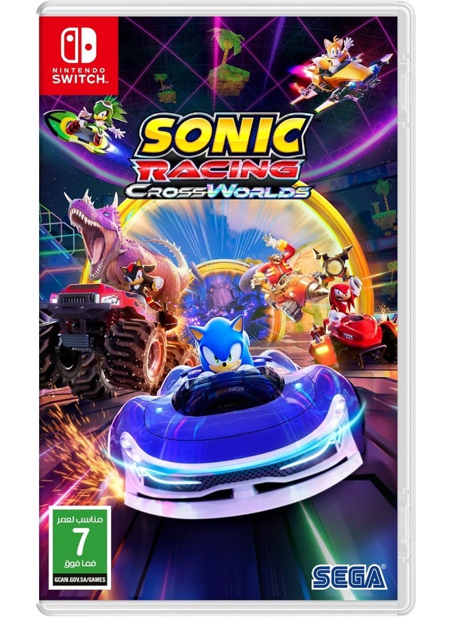 Sega Sonic Racing: CrossWorlds KSA Version Switch - Nintendo Switch - Image 2