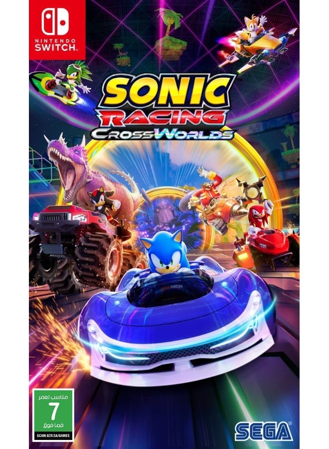 Sega Sonic Racing: CrossWorlds KSA Version Switch - Nintendo Switch - Image 1