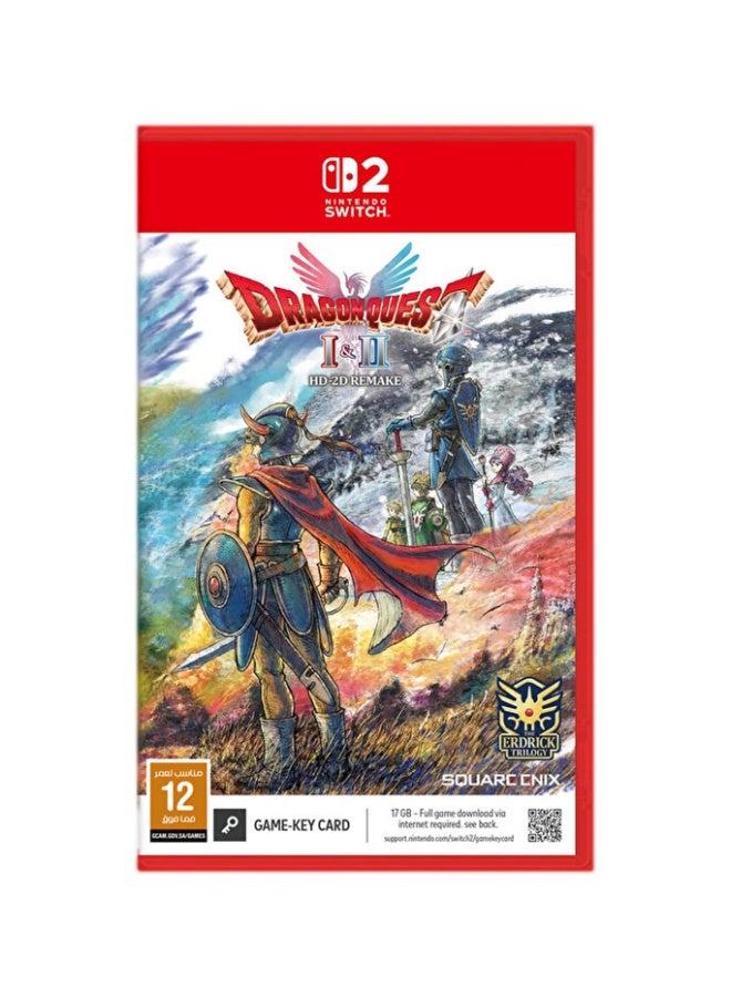 سكوير انيكس إعادة صنع دراجون كويست I/II (بطاقة مفتاح اللعبة) نسخة السعودية سويتش 2 - Image 1