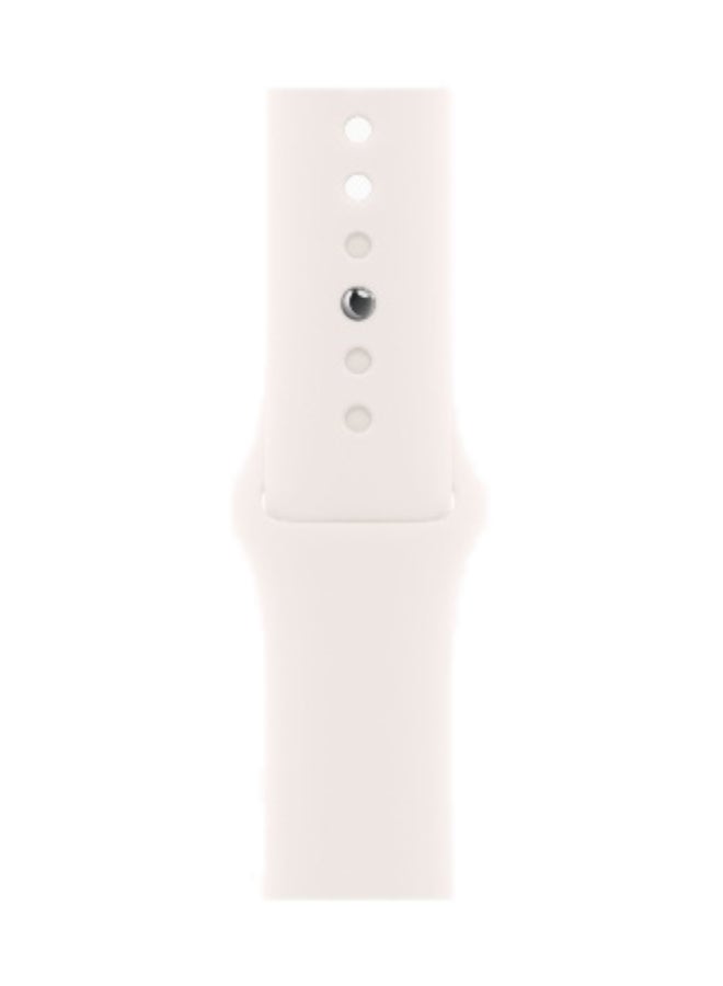 Apple Watch Series 11 GPS + Cellular 42mm (International Version) Rose Gold Aluminium Case With Light Blush Sport Band - M/L - Image 3