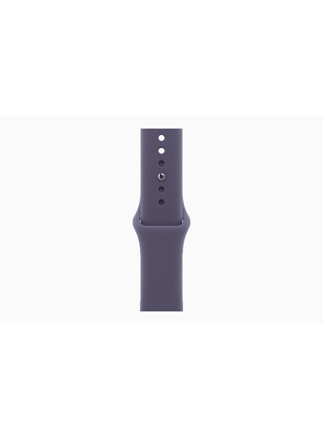 Apple Watch Series 11 GPS 42mm (International Version) Silver Aluminium Case With Purple Fog Sport Band - S/M - Image 3