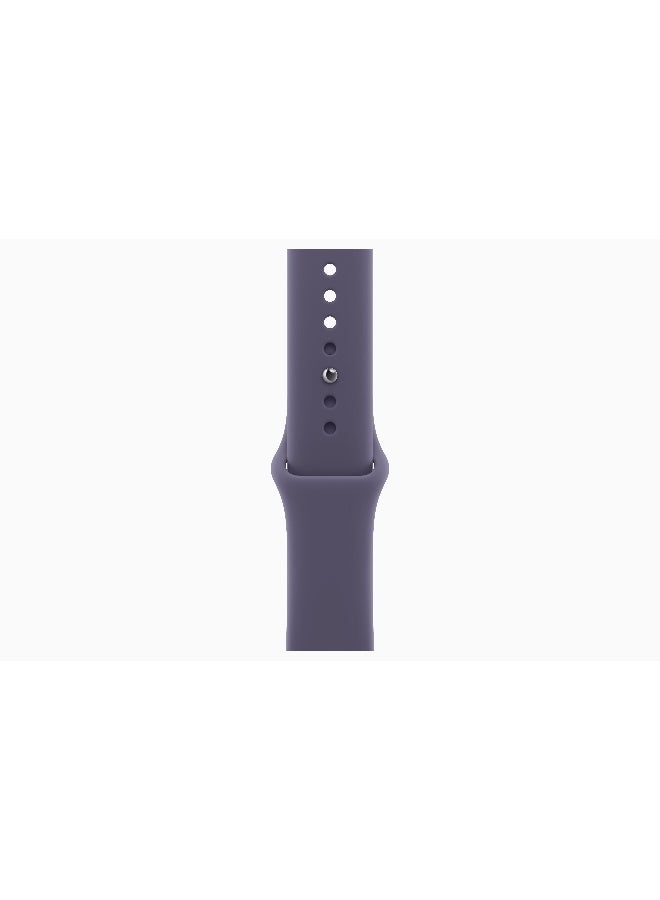 Apple Watch Series 11 GPS + Cellular 46mm (International Version) Silver Aluminium Case With Purple Fog Sport Band - M/L - Image 3