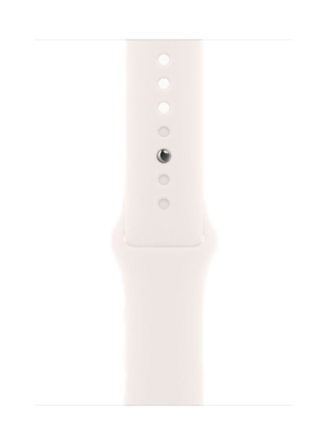 Apple Watch Series 11 GPS + Cellular 46mm (International Version) Rose Gold Aluminium Case With Light Blush Sport Band - M/L - Image 3