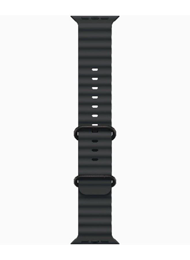 Apple Watch Ultra 3 GPS + Cellular 49mm (International Version) Black Titanium Case With Black Ocean Band - Image 3