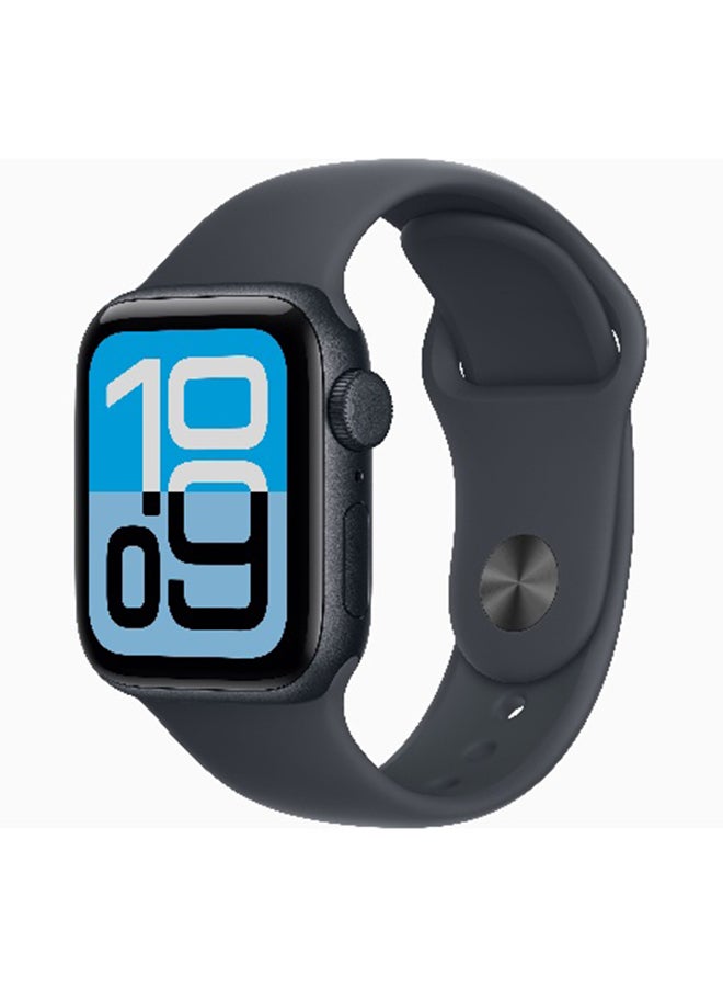ابل  ساعة SE 3 GPS + خلوية 40 مم (نسخة دولية) علبة ألمنيوم منتصف الليل - Image 1