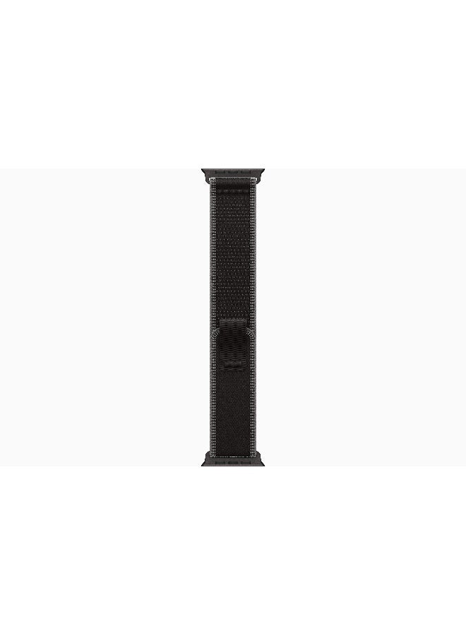 Apple Watch Ultra 3 GPS + Cellular 49mm (International Version) Black Titanium Case With Black/Charcoal Trail Loop - M/L - Image 3