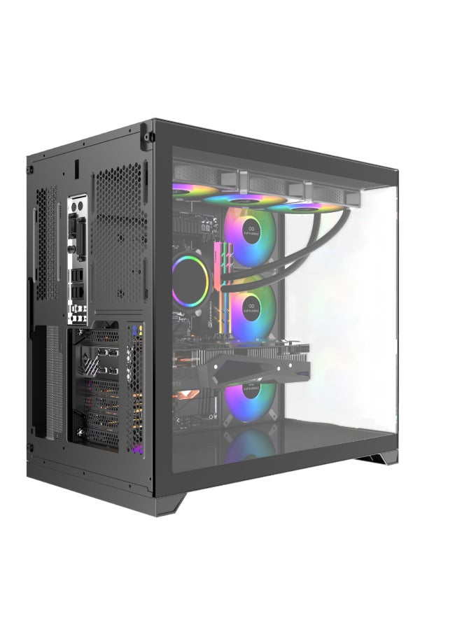 انفني ارك كمبيوتر ألعاب Cube Pro مع معالج Intel Core Ultra 9-285K/32GB RAM DDR5/1TB SSD/32GB Nvidia GeForce RTX 5090/Windows 11 Pro - Image 2