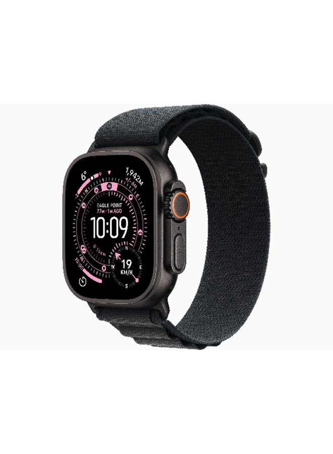 ابل  ساعة ألترا 3 GPS + خلوية 49 مم (نسخة دولية) علبة تيتانيوم سوداء مع - Image 1