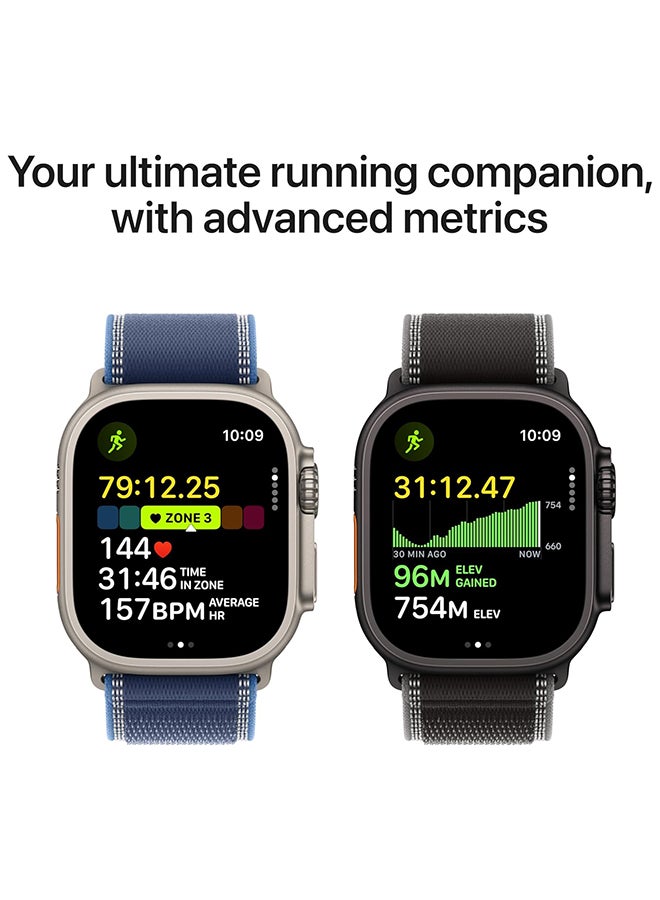 ابل  ساعة ألترا 3 GPS + خلوية 49 مم (نسخة دولية) علبة تيتانيوم طبيعية مع - Image 5