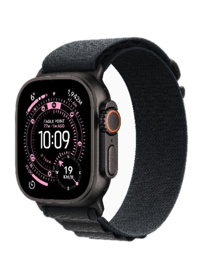 ابل  ساعة ألترا 3 GPS + خلوية 49 مم (نسخة دولية) علبة تيتانيوم سوداء - Image 1