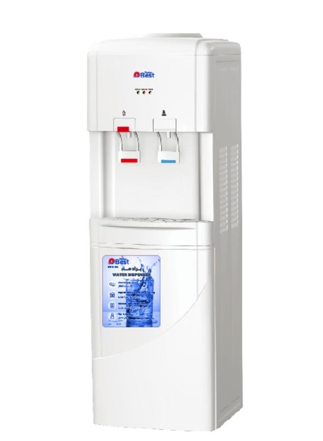 Techno Best Best Hot And Cold Water Dispenser Hot And Cold Water Options BWD-004 White