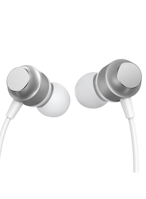 JR-EC06 Type-C In-Ear Metal Wired Earbuds White