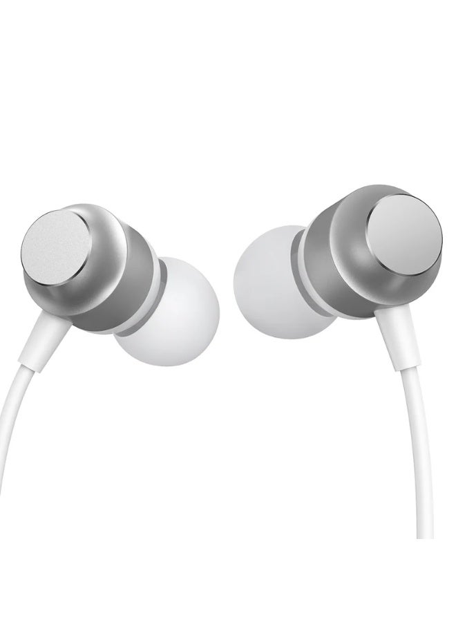 JR-EC06 Type-C In-Ear Metal Wired Earbuds White