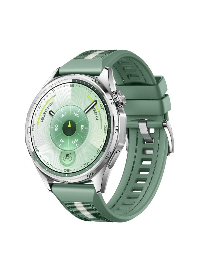 WATCH GT 6 46mm Smart Watch, 1.47'' Display, up to 21 days battery life, Compatible with iOS & Android, Health Monitor, 100+ Sports Modes, Green