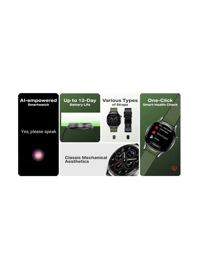 Infinix WATCH N4 Pro – 1.43-inch HD AMOLED Display – Stylish Design and Advanced Performance GREY - Image 5