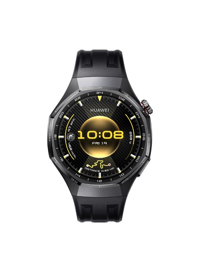 HUAWEI WATCH GT 6 Pro 46mm Smart Watch, 1.47'' Display, up to 21 days battery life, Compatible with iOS & Android, ECG Analysis, Health Monitor, Black - Image 2