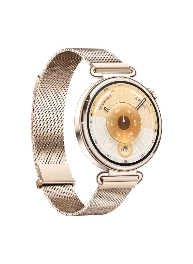 HUAWEI WATCH GT 6 41mm Smart Watch, 1.47'' Display, up to 14 days battery life, Compatible with iOS & Android, Health Monitor, 100+ Sports Modes, Gold - Image 3