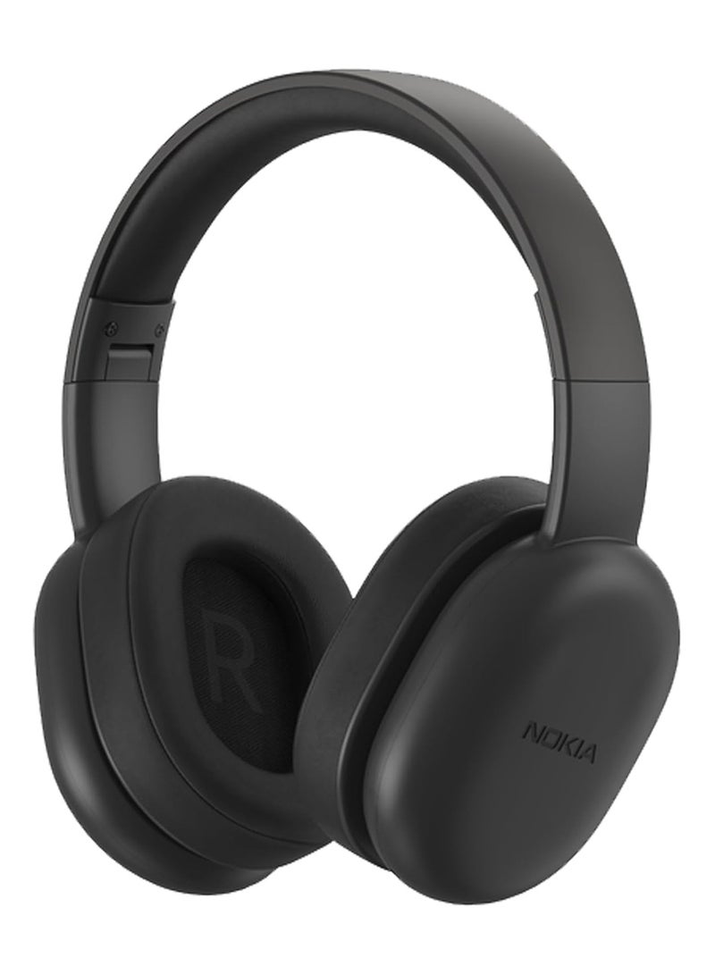 MARGOUN Essential Wireless Headphone E1300 – Over-Ear Bluetooth Headset with Powerful Sound - 40-Hour Battery - Built-in Mic - Foldable Design - black - Image 1