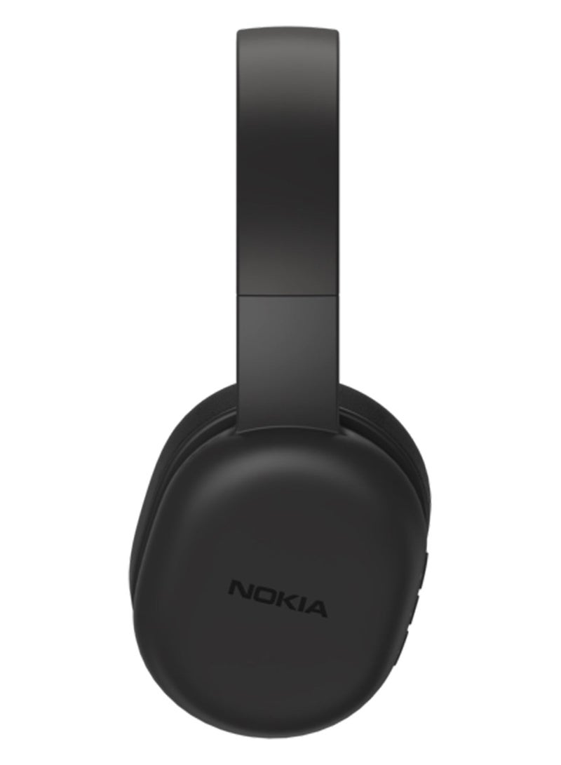 MARGOUN Essential Wireless Headphone E1300 – Over-Ear Bluetooth Headset with Powerful Sound - 40-Hour Battery - Built-in Mic - Foldable Design - black - Image 2