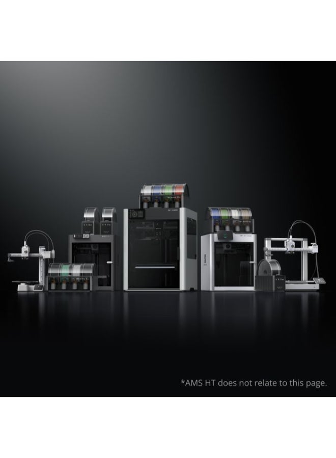 Bambu Lab AMS 2 Pro, Automatic Material System for 3D Printing, Up to 24-Color/Multi-Material Support, 65℃ Active Filament Drying, RFID Filament Sync, Compatible with X1/P1 Series Printers 1.75meter Multicolour - Image 5