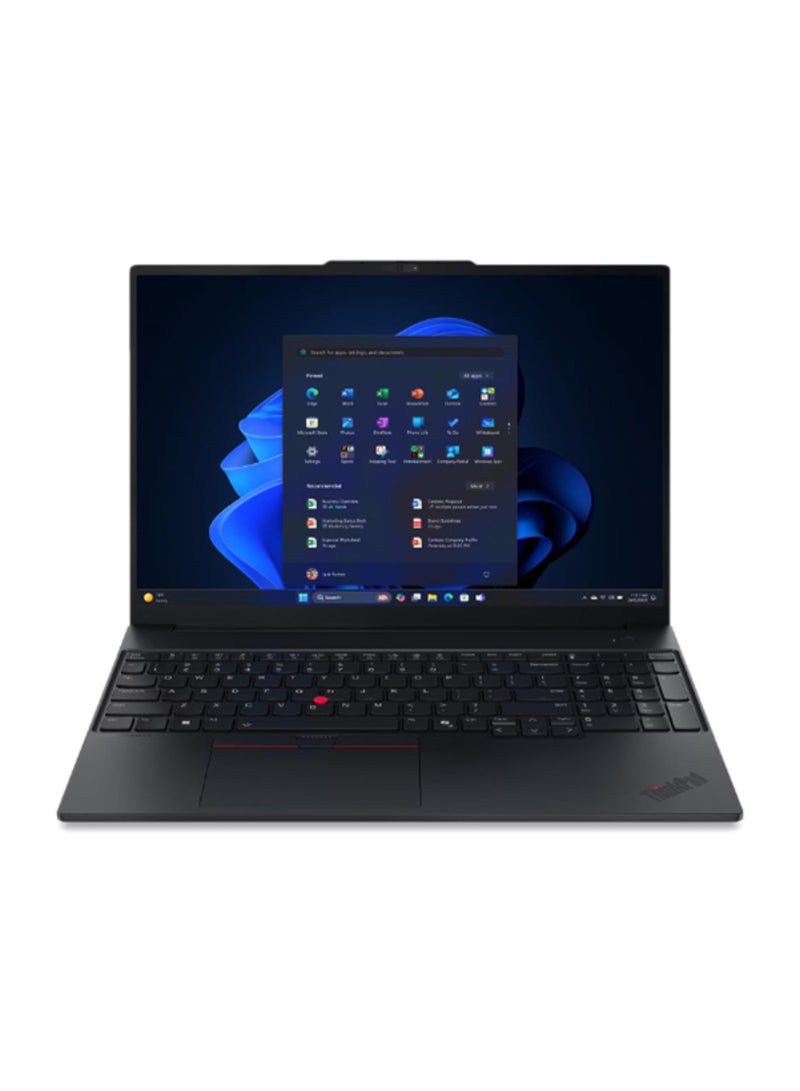 لينوفو لابتوب ثينك باد E16 الجيل الثالث بشاشة WUXGA مقاس 16 بوصة (1920x1200)، مع معالج إنتل كور ألترا 7 255H/ذاكرة وصول عشوائي 16 جيجابايت DDR5/قرص صلب SSD سعة 512 جيجابايت/رسومات إنتل آرك/ويندوز 11 برو - Image 1