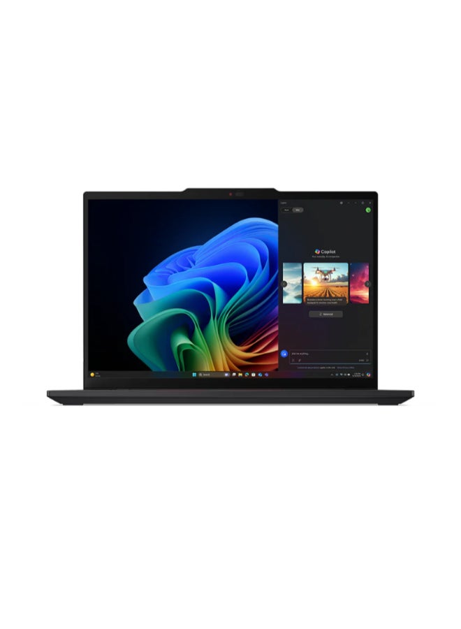 Lenovo ThinkPad T14s Laptop With 14 inch WUXGA (1920x1200) Display, Intel Core Ultra 7 255U Processor/32GB RAM DDR5/1TB SSD/Intel Iris Xe Graphics/Windows 11 Pro/ English/Arabic Black - Image 1