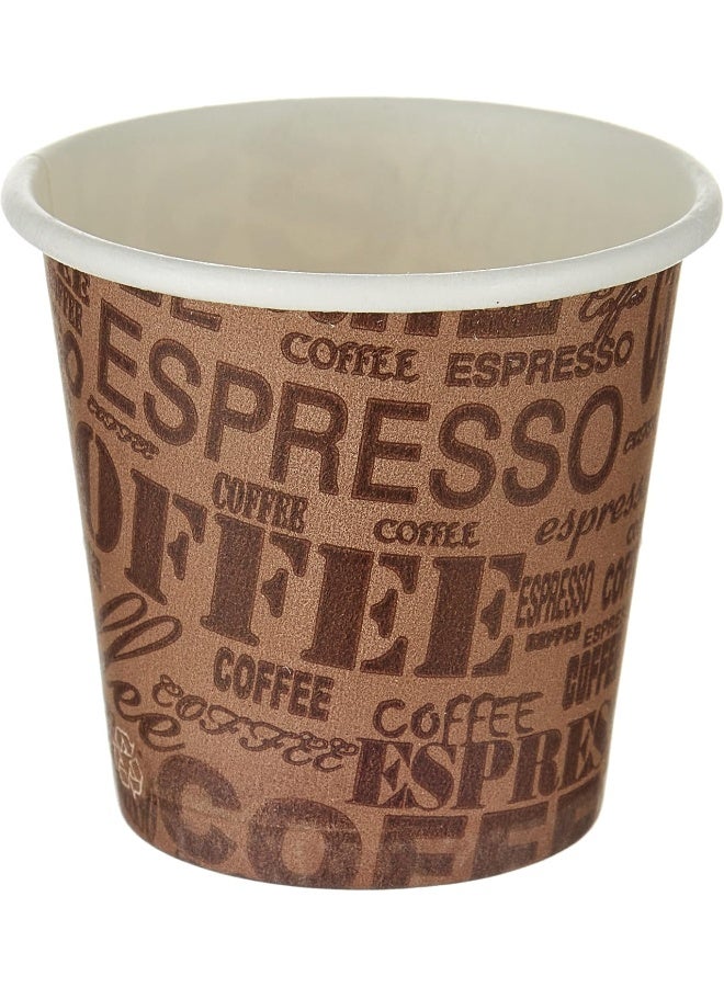 Falcon Paper Cup 2.5 Oz. - 50 Pieces Brown - Image 2