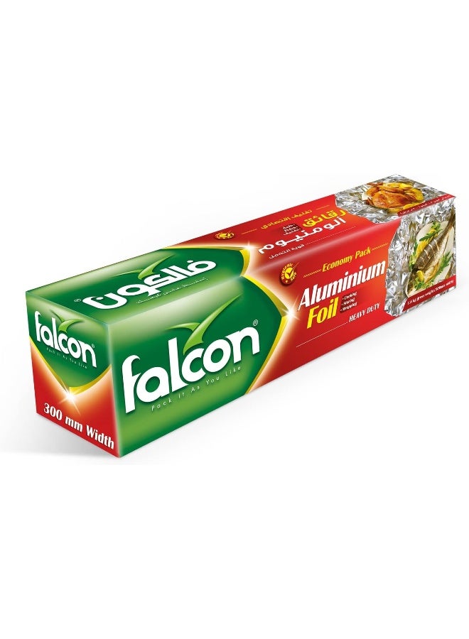 Falcon Pack  Heavy Duty Aluminium Foil 30 CM x 1.8 Kg Silver - Image 1