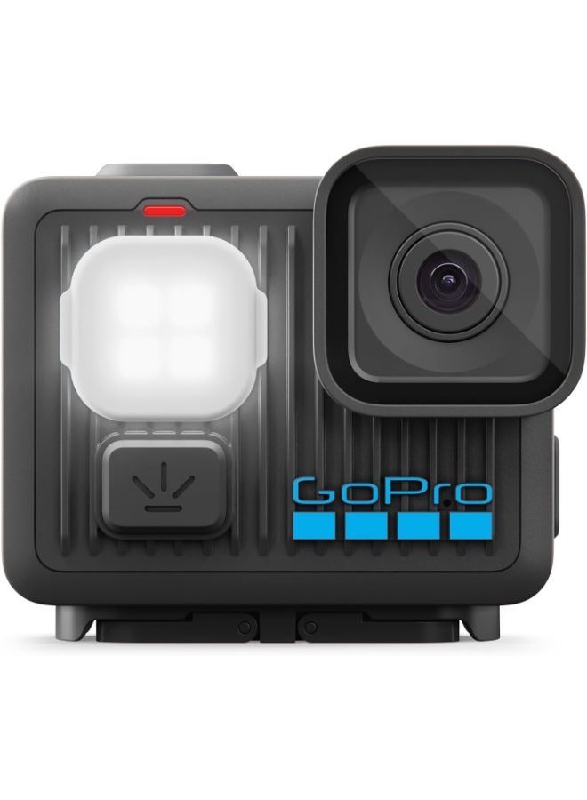 جو برو كاميرا LIT HERO - فيديو Ultra HD 4K مضغوط للغاية ومتين + مقاوم للماء حتى 16 قدم (5 متر) مع ضوء مدمج - مع ضمان رسمي من GoPro الإمارات العربية المتحدة - Image 1
