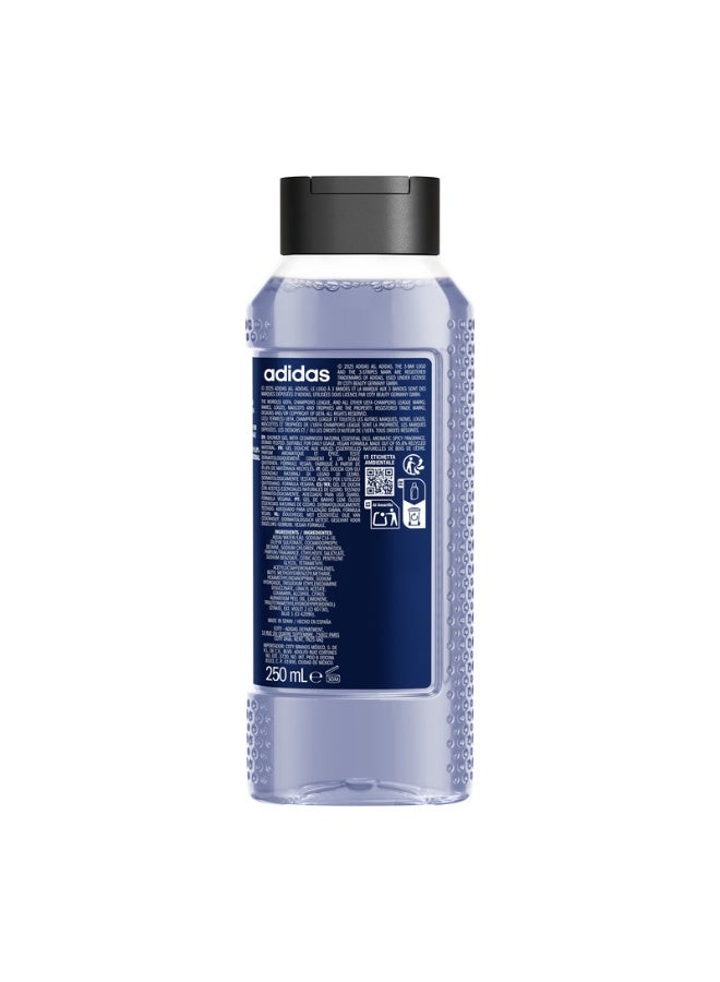 Adidas UEFA Champions League PRO PLAYER Edition - Shower Gel 250ml Clear 250ml - Image 2
