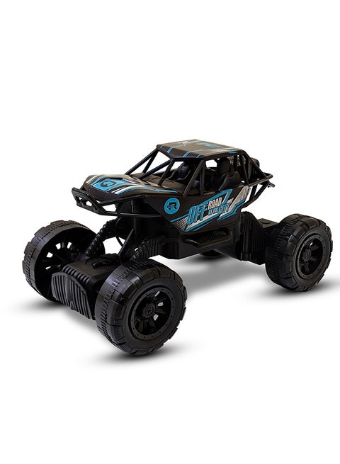 1:18 Scale Remote Control Off-Road Climbing Car – High Power Rock Crawler with Anti-Skid Tyres & Suspension Damping rc Car For Kids