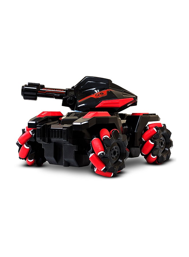 مايتويز دبابة ميكا بالتحكم عن بعد - دبابة RC 2 في 1 على الطرق الوعرة مع قاذف قنابل مائية، دوران 180°، وبطارية قابلة للشحن - Image 2